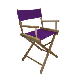 Personalized Gold Medal 18 inch Table Height CONTEMPORARY Directors Chair