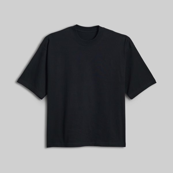1016 Oversized Heavyweight T-shirt - Black - 275 GSM