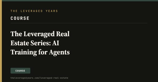 The Leveraged Real Estate Series