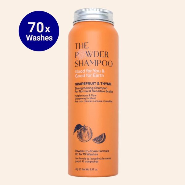 Strengthening Shampoo for Normal & Sensitive Scalps, Grapefruit & Probiotics 70g