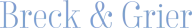Breck & Grier Breck & Grier logo