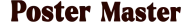 Poster Master logo